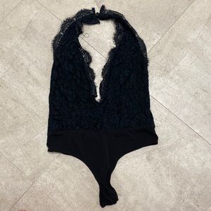 Lace bodysuit top